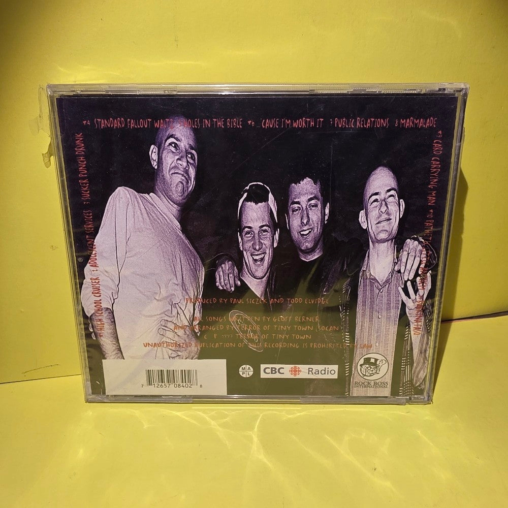 Terror Of Tiny Town - ...Cause I'm Worth It! - 1997 - RBI-002 - New - Sealed - CDs