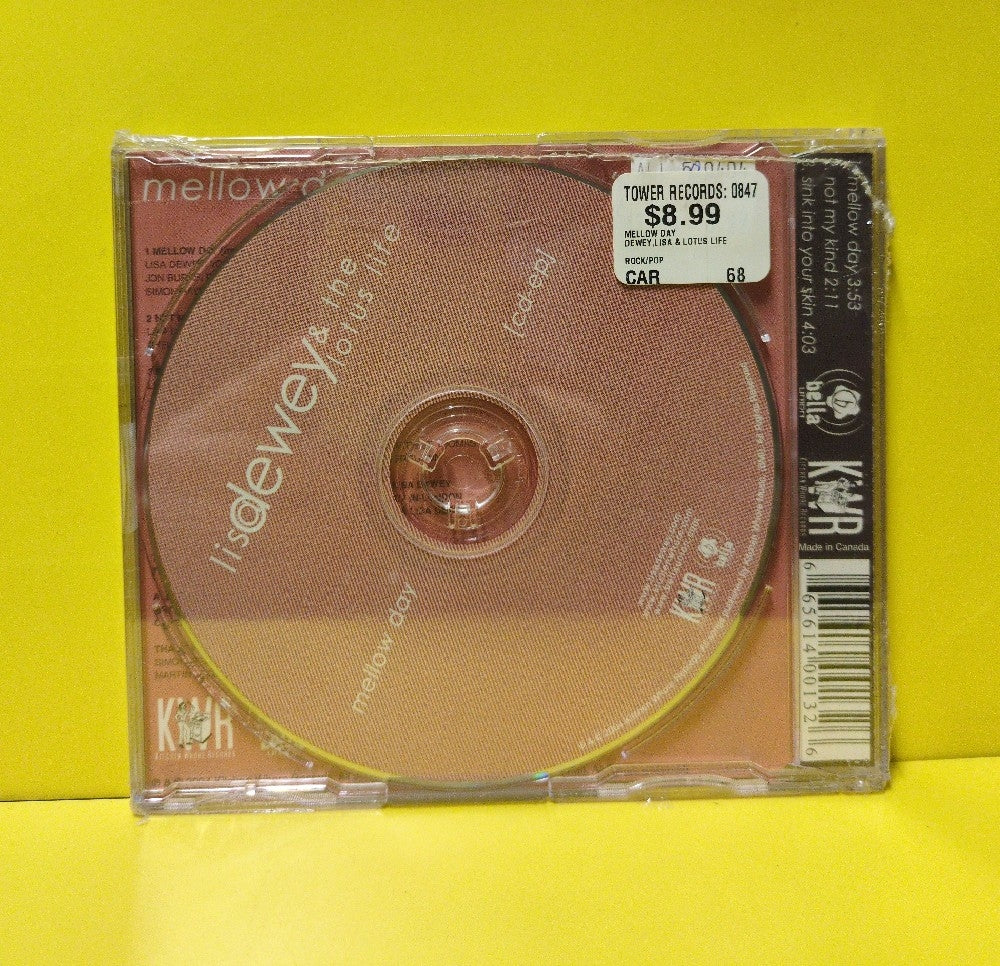 Lisa Dewey - Mellow Day - 2004 - BELLACD68 - New - Sealed - CDs - EP - Canadian Import