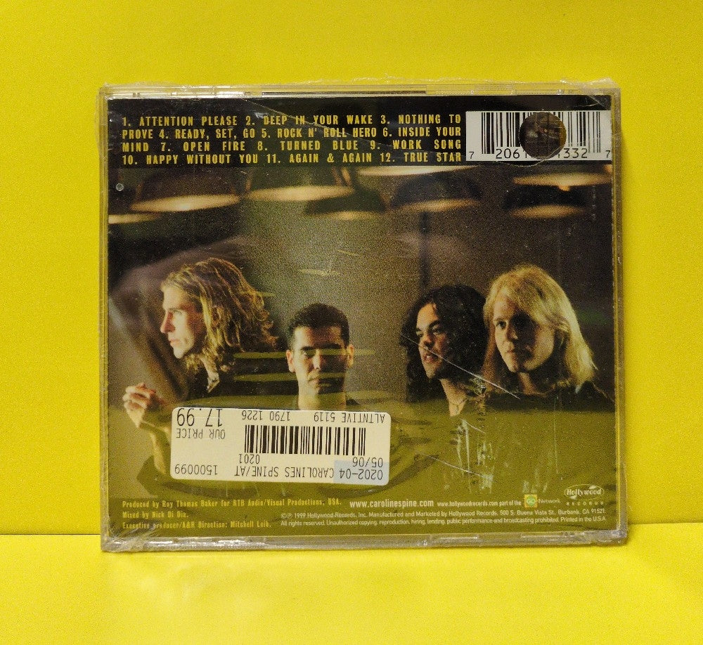 Caroline's Spine - Attention Please - 1999 - HR-62133-2 - New - Sealed - CDs