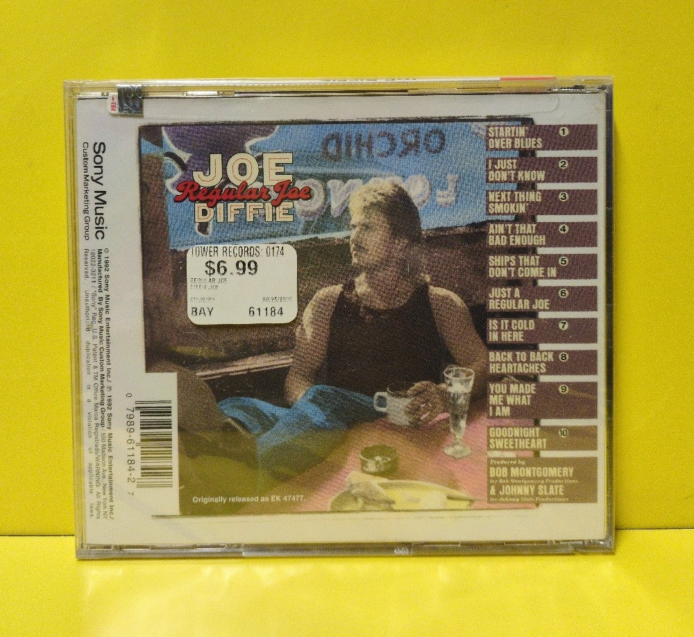Joe Diffie - Regular Joe - A 61184 - New - Sealed - CDs - Reissue