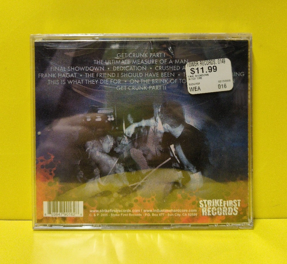 In Due Time - Final Showdown - 2005 - SFR016 - New - Sealed - CDs