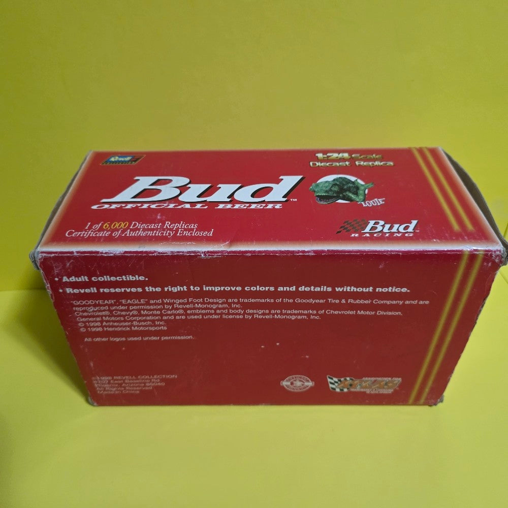 1997 Revell NASCAR Die-cast Ricky Craven #25 Bud Louie The Lizard Chevy 1:24- New - Collectibles