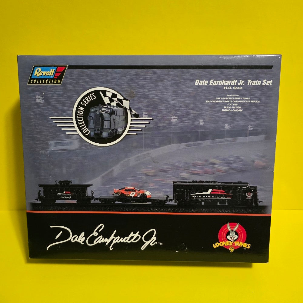 2002 Dale Earnhardt Jr. Three Piece HO Scale Revell Train Set Looney Tunes 1 Of 7176- New - Collectibles