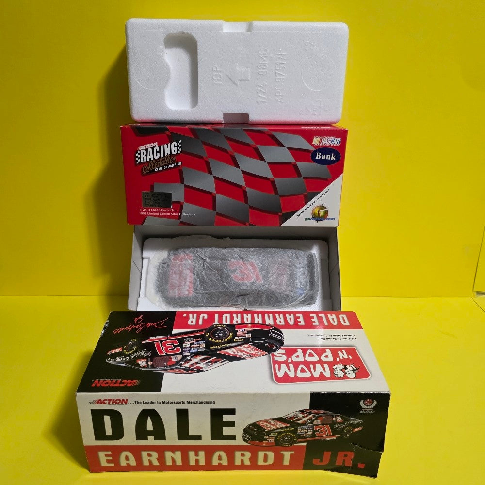 New - Collectibles 1996 Dale Earnhardt Jr. #31 Mon 'N' Pop's 1/24th Scale