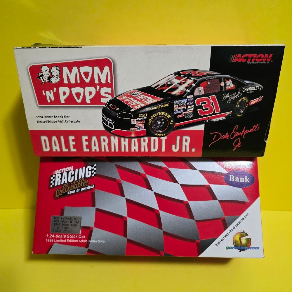 New - Collectibles 1996 Dale Earnhardt Jr. #31 Mon 'N' Pop's 1/24th Scale
