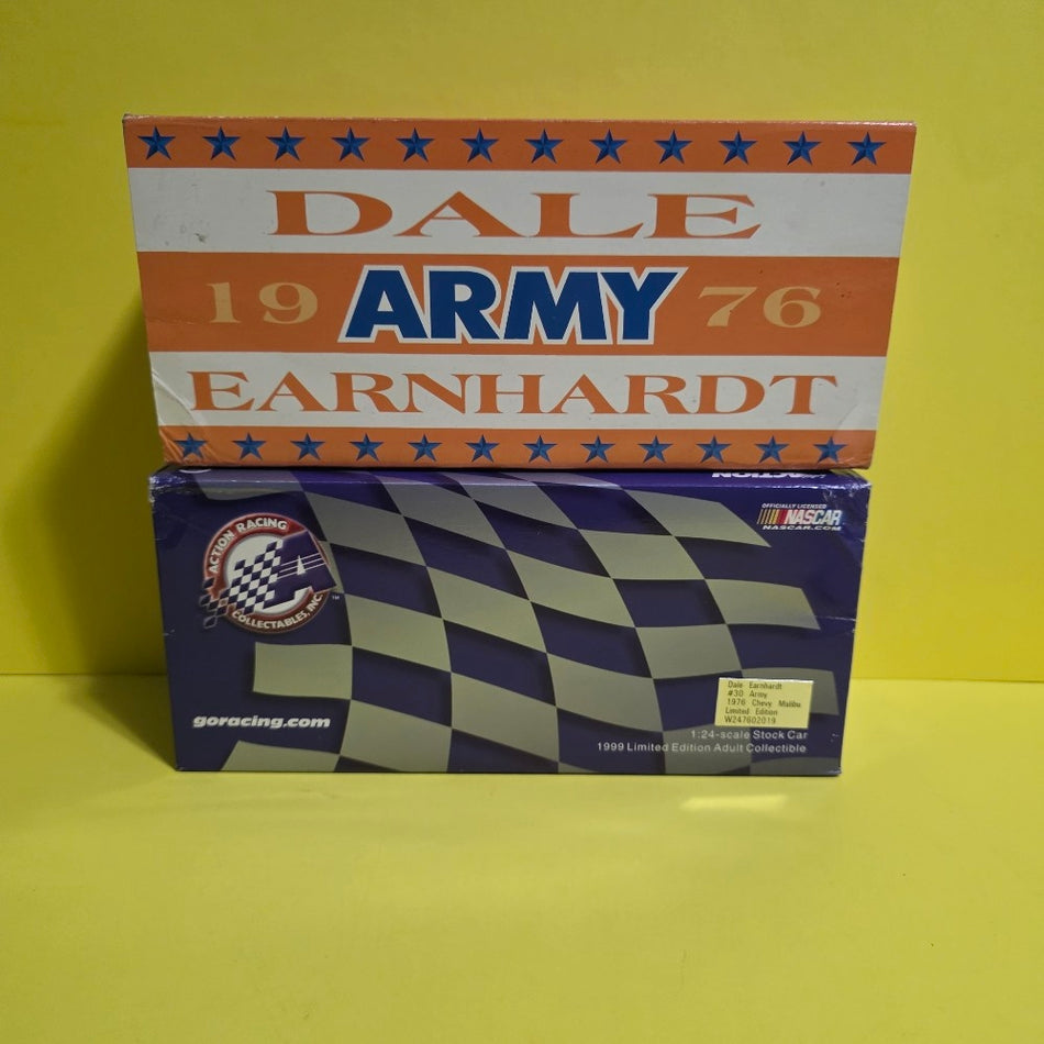1999 - New - Collectibles Rare 1999 Dale Earnhardt 1976 #30 Army Chevrolet Malibu Limited Edition