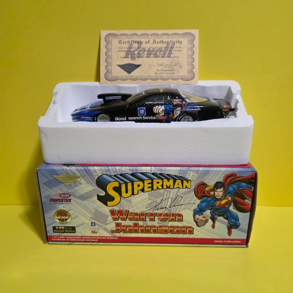 Revell Collection Club 1999 Superman Warren Johnson Bank Edition 1:24 Scale 1 Of 3000 New - Collectibles