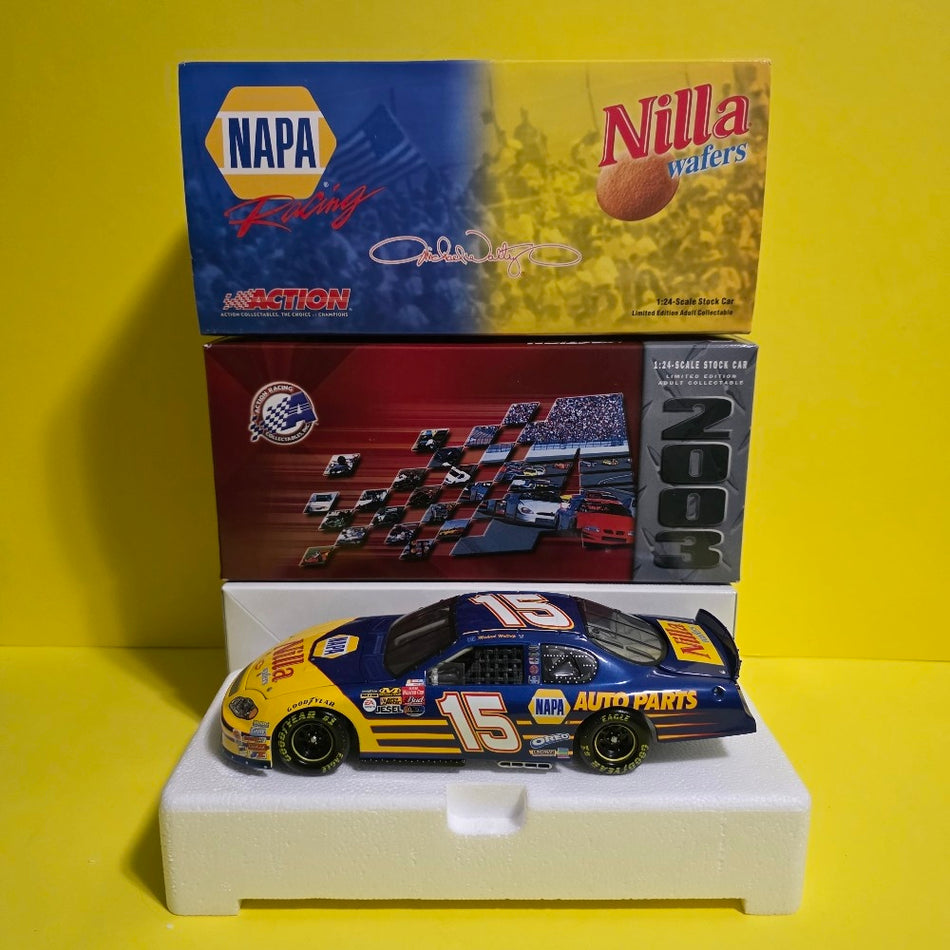 2003 Nilla Wafers  Michael Waltrip #15 Monte Carlo 1:24  - New - Collectibles
