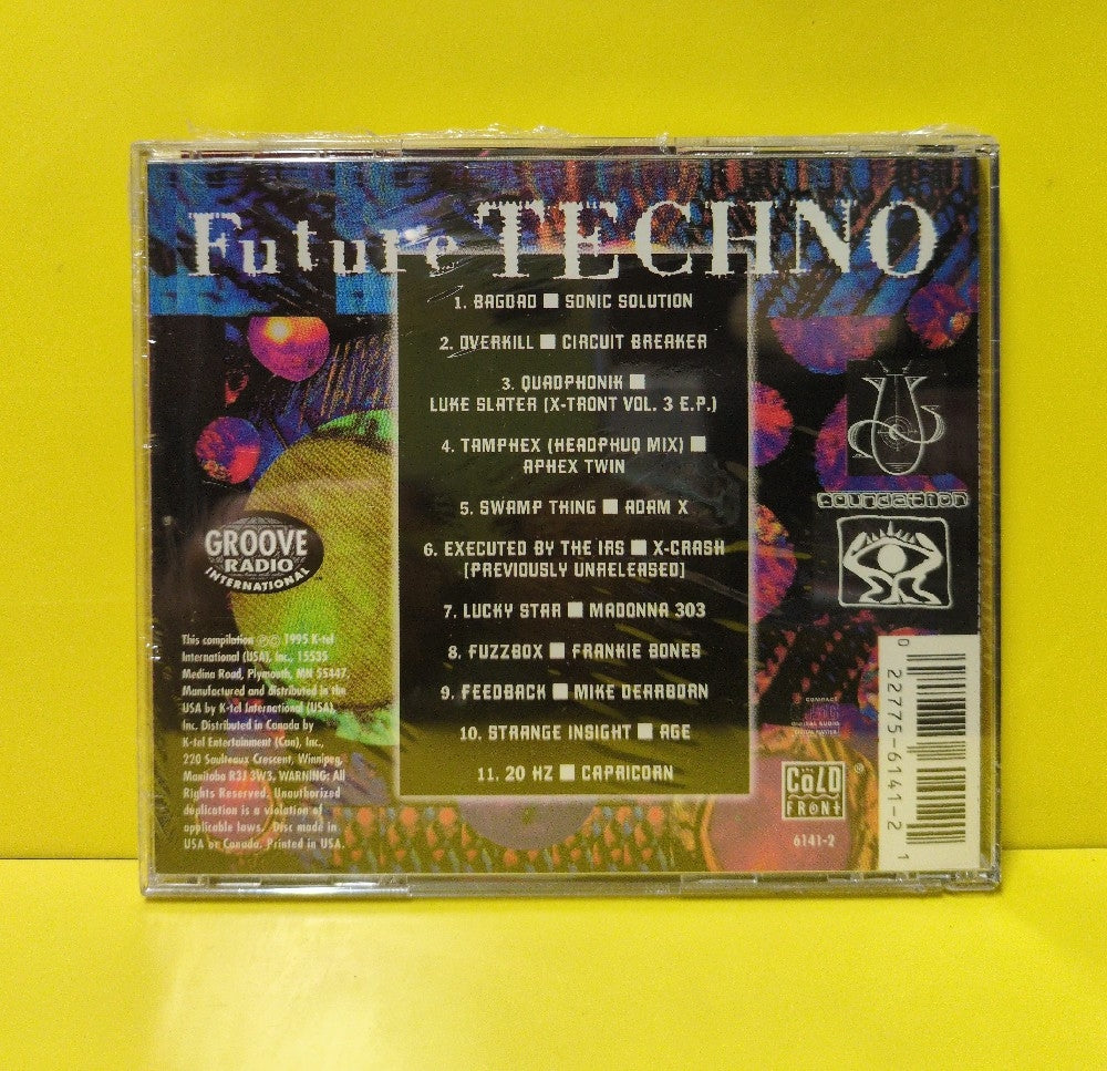Various - Future Techno (Take 1) - 1995 - 6141-2 - New - Sealed - CDs