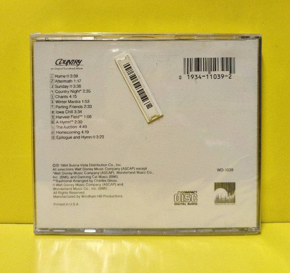 Charles Gross - Country (An Original Soundtrack Album) - WD-1039 - New - Sealed - CDs