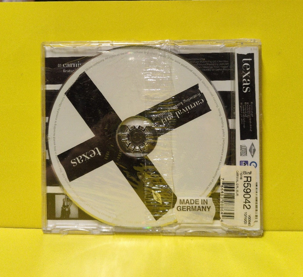 Texas - Carnival Girl - 2003 - 981 248-2 - New - Sealed - CDs - CD Single - Enhanced - European Import