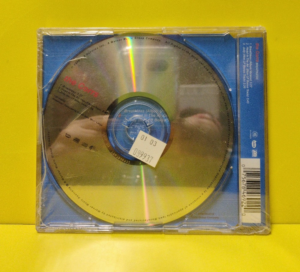 The Corrs - Breathless - 2000 - 7567846922 - New - Sealed - CDs - CD Single - Australian Import