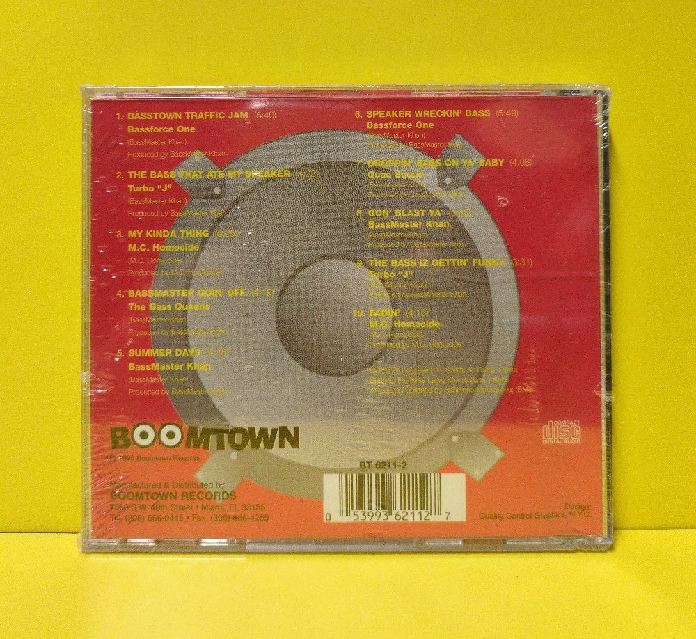 Various - Speaker Wreckin' Bass - 1995 - BT 6211-2 - New - Sealed - CDs