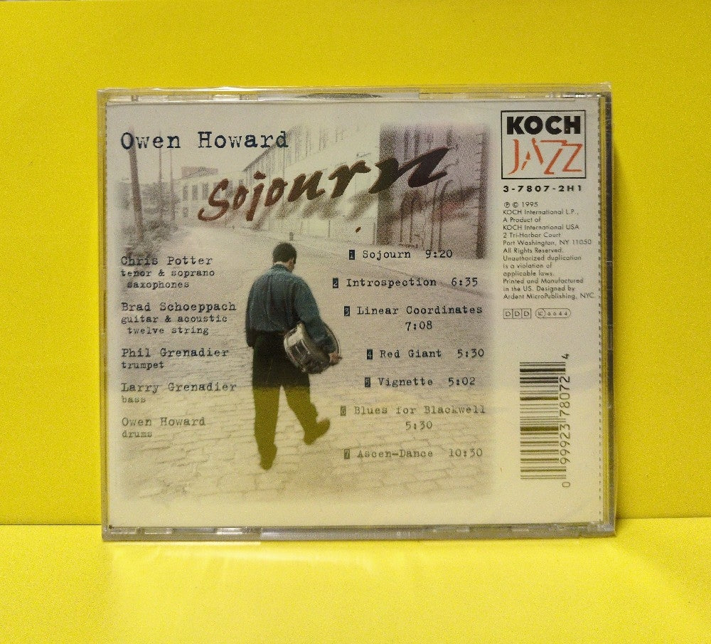 Owen Howard - Sojourn - 1995 - KOC 3-7807-2 - New - Sealed - CDs
