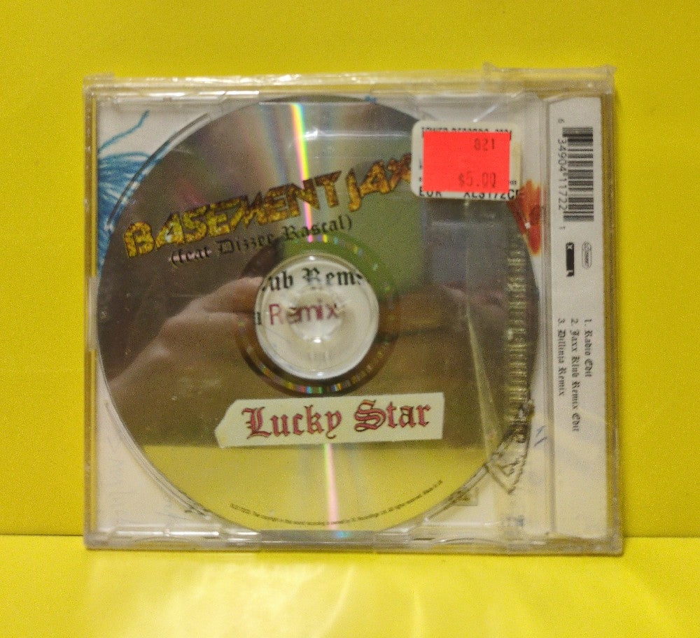 Basement Jaxx Feat Dizzee Rascal - Lucky Star - 2003 - XLS172CD - New - Sealed - CDs - CD Single - UK Import