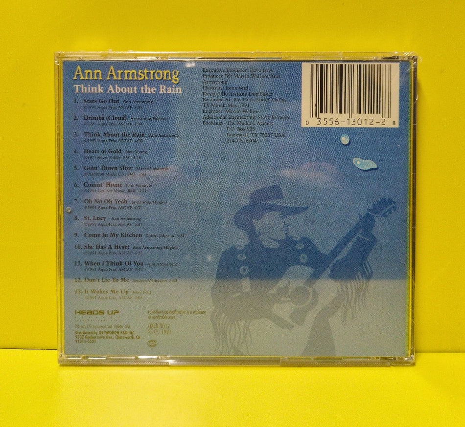 Ann Armstrong - Think About The Rain - 1991 - OXCD 3012 - New - Sealed - CDs
