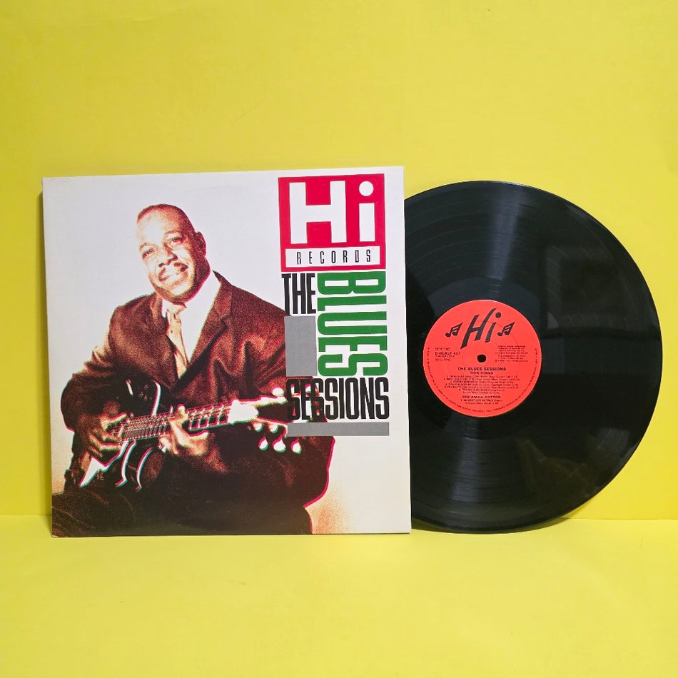 Various - Hi Records: The Blues Sessions - 1988 - DHI UK LP 427 - Used - VG++ - Vinyl