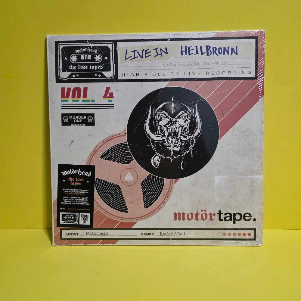 Motörhead - The Löst Tapes Vol. 4 (Live In Heilbronn Christmas Metal Meeting 84) - 2023 - BMGCAT794DLP - New - Sealed - Vinyl