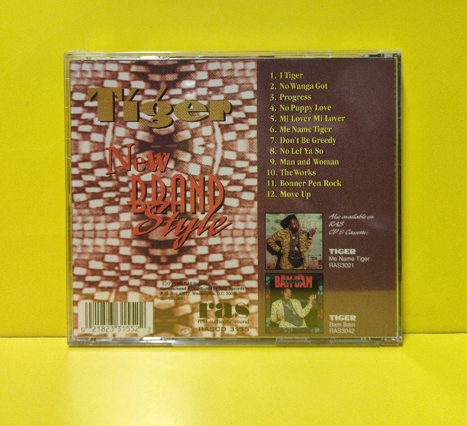 Tiger - New Brand Style - 1995 - RASCD 3155 - New - Sealed - CDs