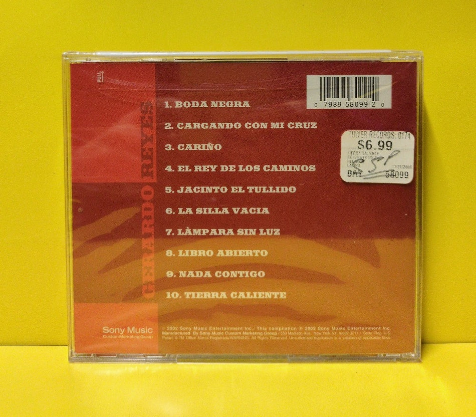 Gerardo Reyes - Gerardo Reyes - 2002 - A 58099 - New - Sealed - CDs
