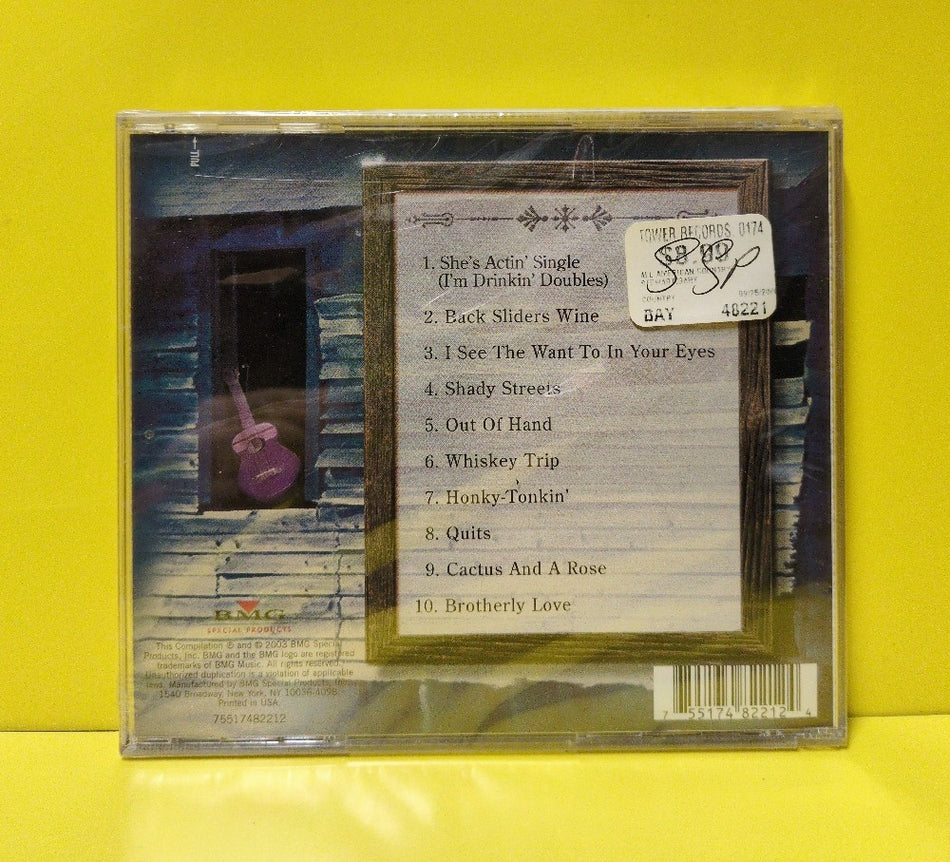 Gary Stewart - All American Country - 2003 - 75517482212 - New - Sealed - CDs