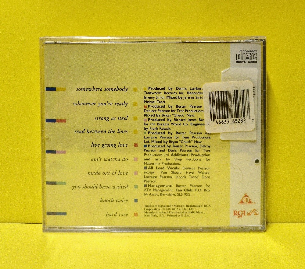 Five Star - Between The Lines - 1987 - 6635-2-R - New - Sealed - CDs