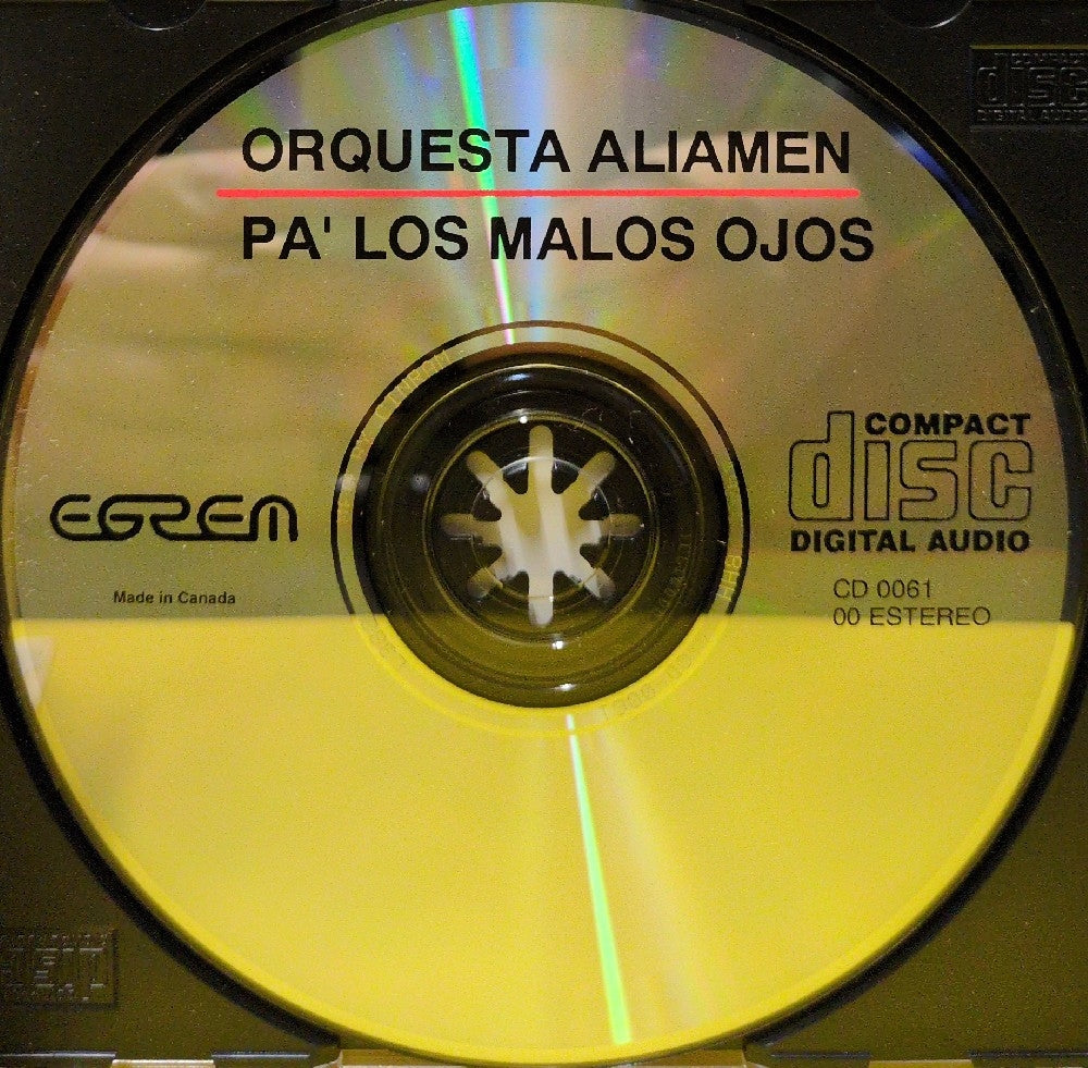 Orquesta Aliamen - Pa' Los Malos Ojos - 1994 - CD 0061 - Used - EX - CDs - Cuban Import