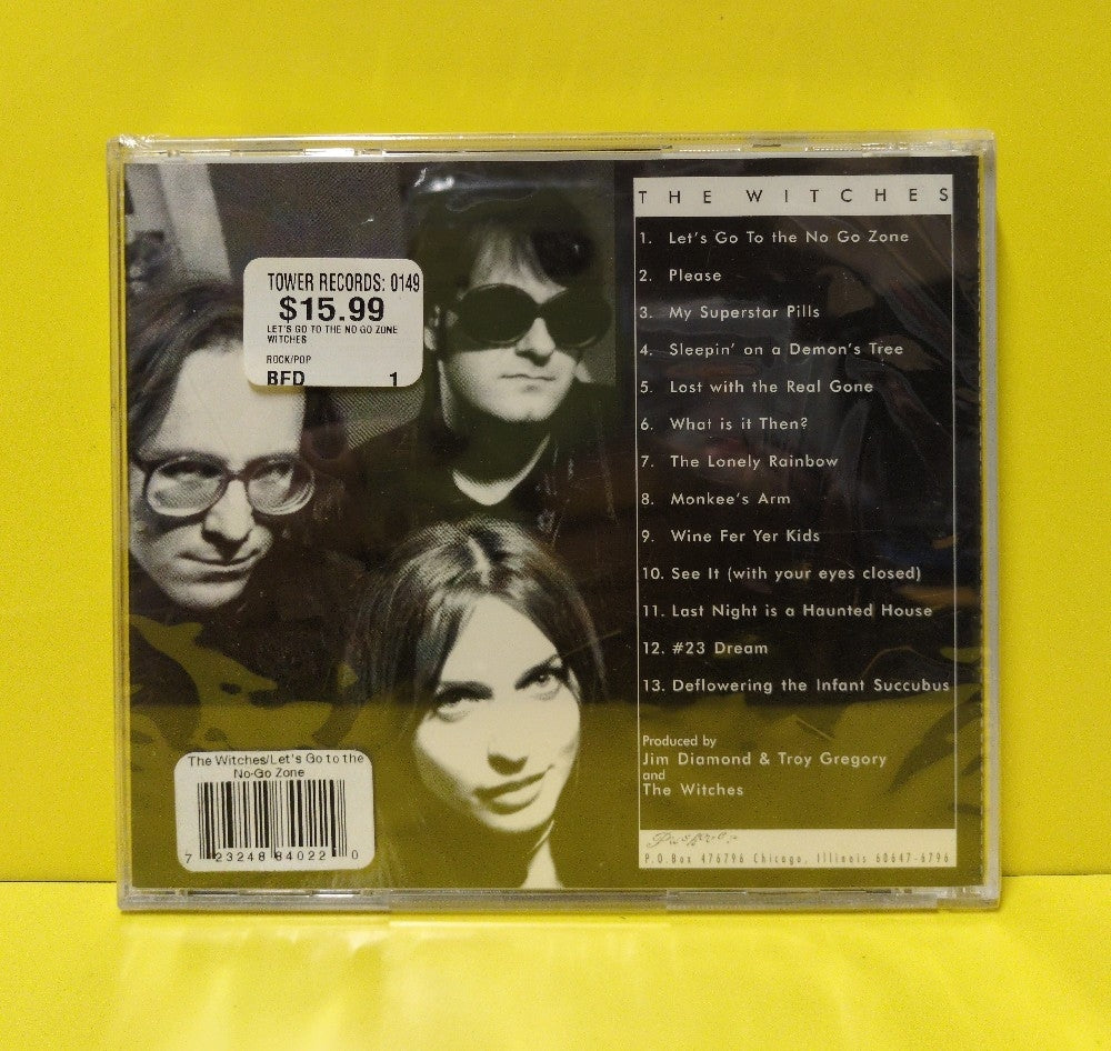 The Witches - Let's Go To The No Go Zone - 2006 - PUSH-001 - New - Sealed - CDs