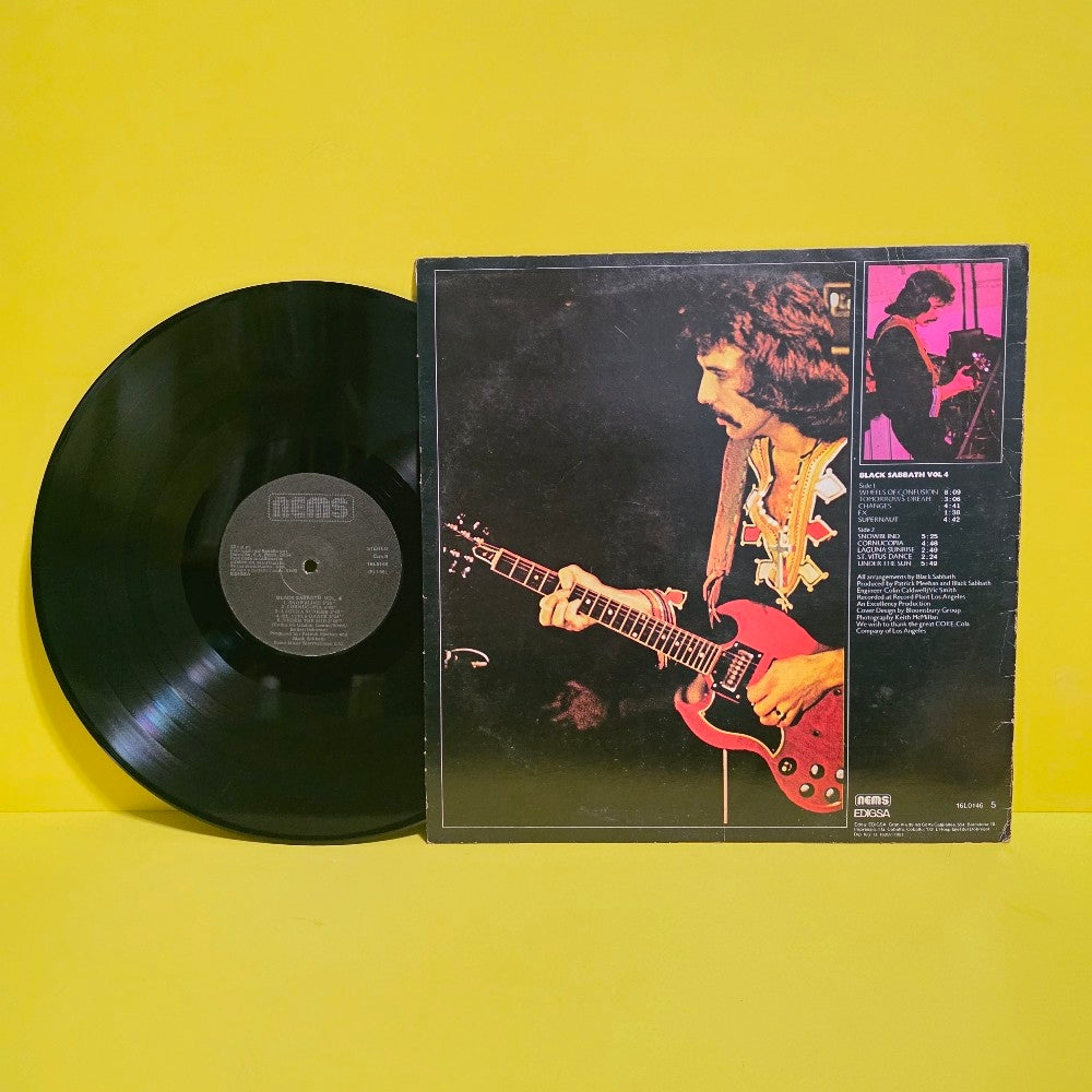 Black Sabbath - Black Sabbath Vol. 4 - 1981 - 16L0146 - Used - VG+ - Vinyl