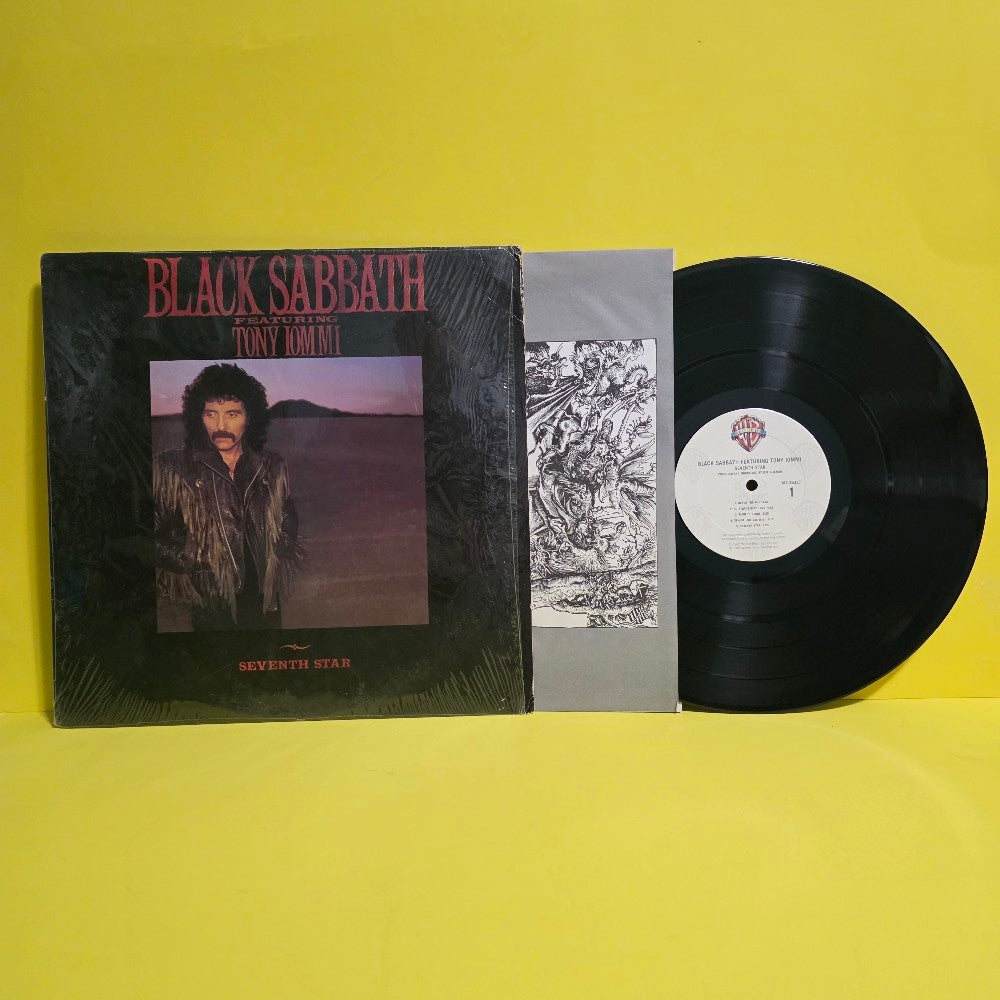 Black Sabbath / Tony Iommi - Seventh Star / Club Edition / Shrink  - 1986 - W1-25337 - Used - VG++ - Vinyl