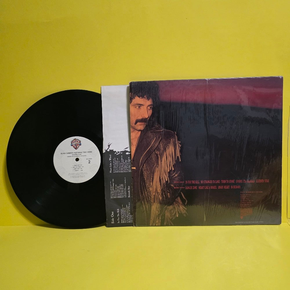 Black Sabbath / Tony Iommi - Seventh Star / Club Edition / Shrink  - 1986 - W1-25337 - Used - VG++ - Vinyl