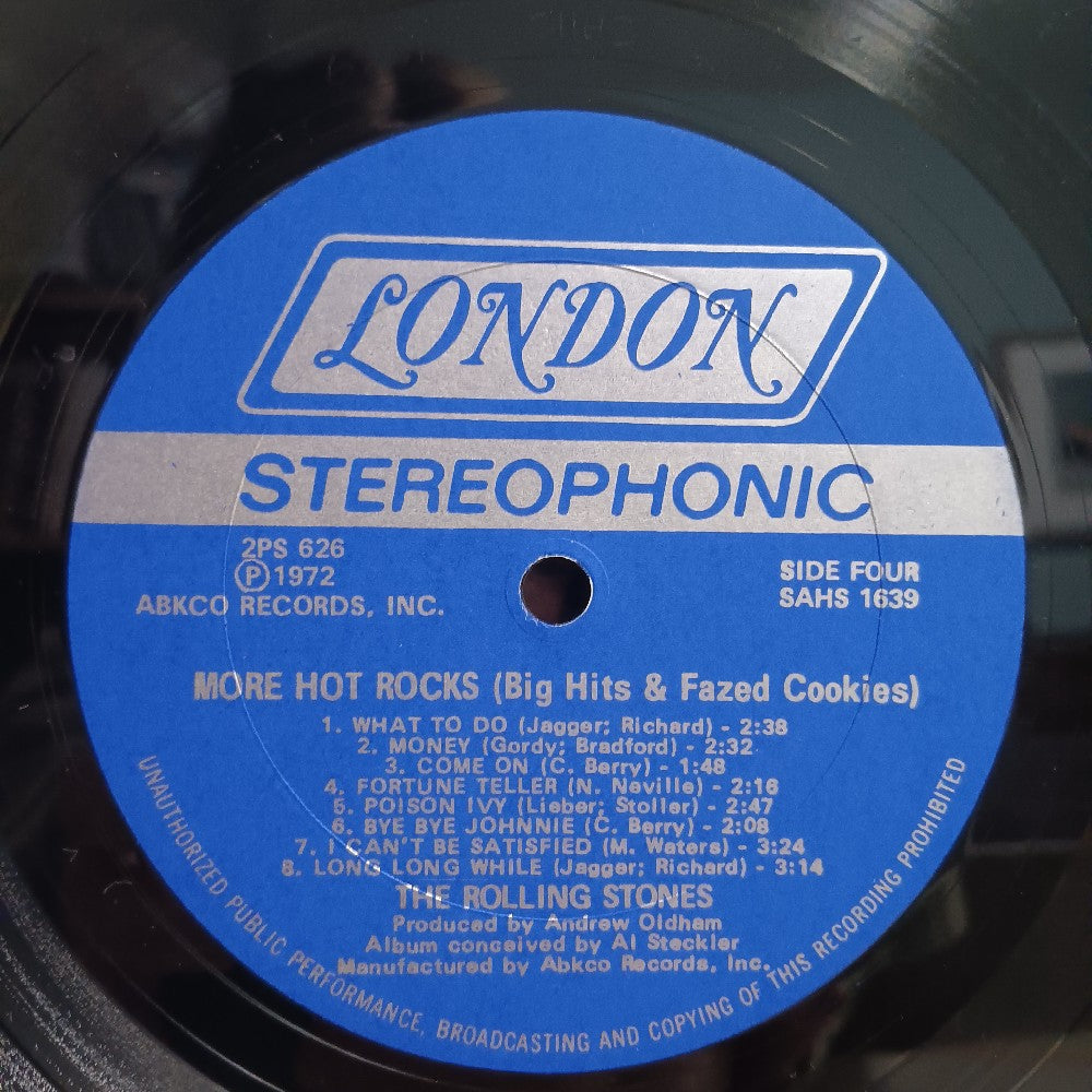 The Rolling Stones - More Hot Rocks PROMO - 1972 - 2PS 626 - Used - VG++ - Vinyl