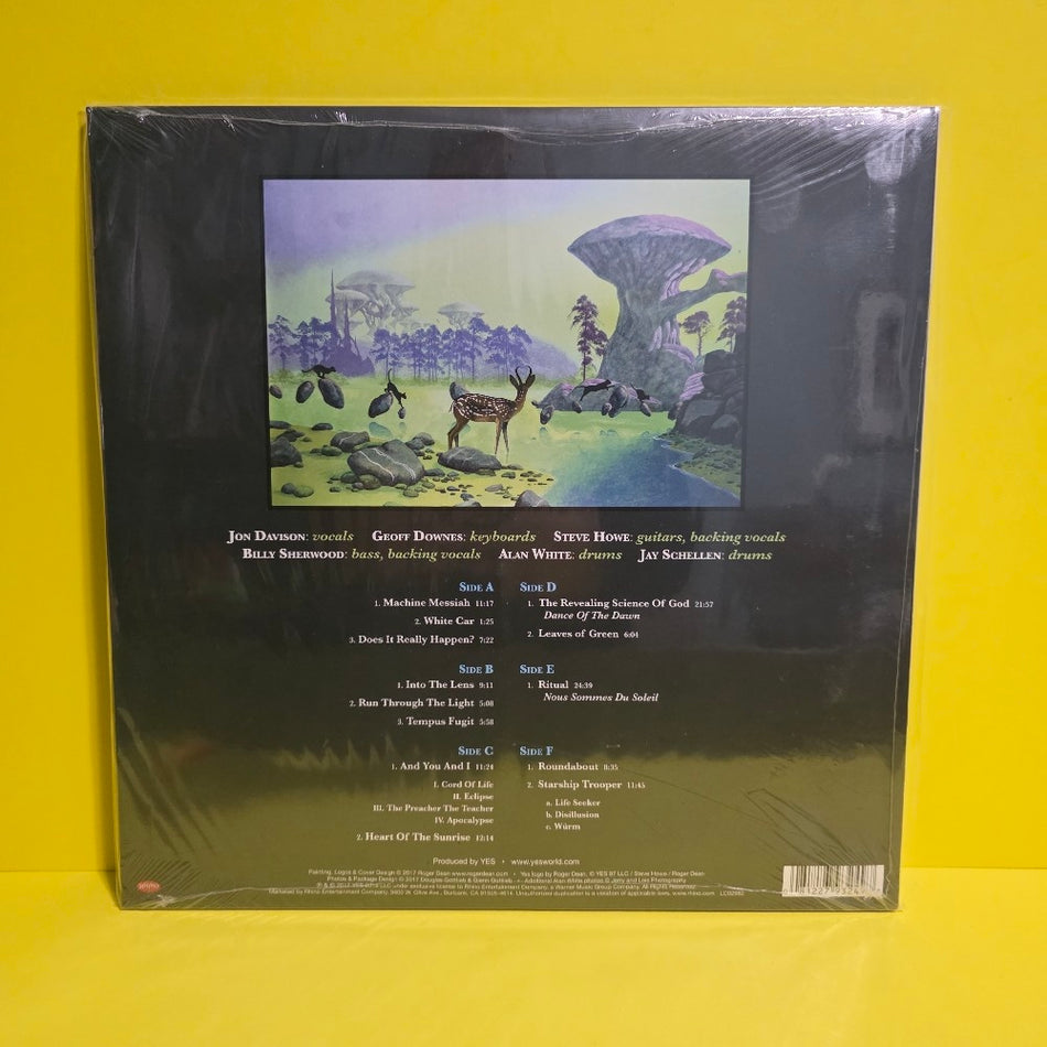 Yes - Topographic Drama (Live Across America) - 2017 - R1 563588 - New - Sealed - Vinyl