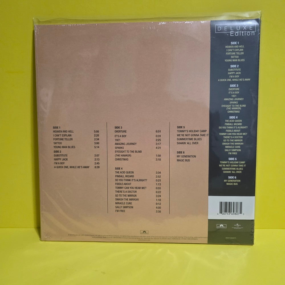 The Who - Live At Leeds - 2016 - 0600753698075 - New - Sealed - Vinyl