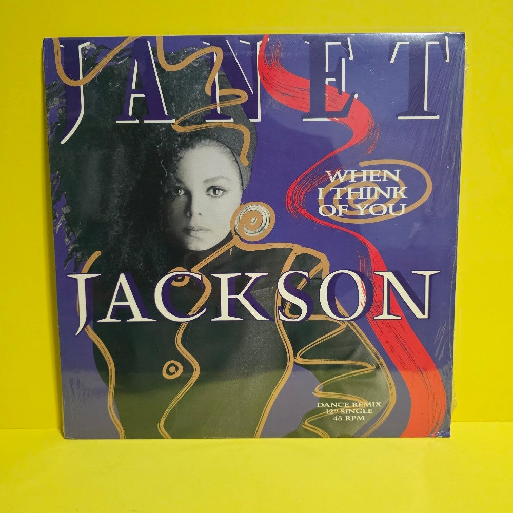 Janet Jackson - When I Think Of You (Dance Remix) - 1986 - SP-12193 - New - Sealed - Vinyl