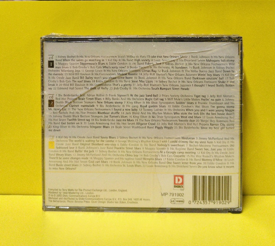 Various - Greatest Dixieland Jazz - 2002 - MP 791902 - New - Sealed - CDs - 3xCD Set - European Import