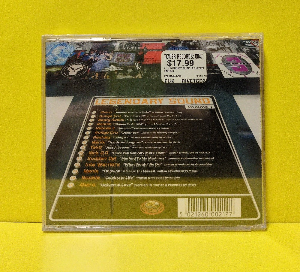 Various - Legendary Sound Volume 1 - 2005 - RIVET CD 21 - New - Sealed - CDs - UK Import