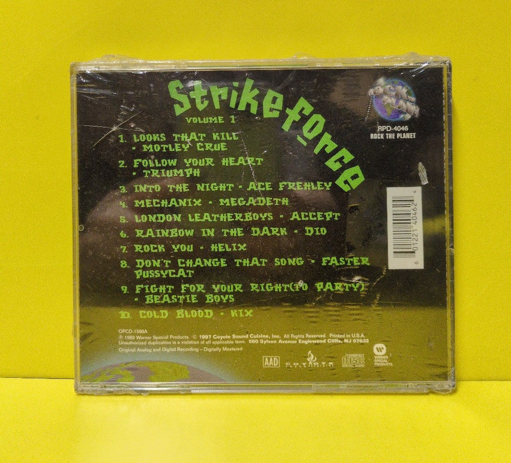 Various - Rock The Planet: Strikeforce, Volume 1 - 1997 - RPD-4046 - New - Sealed - CDs