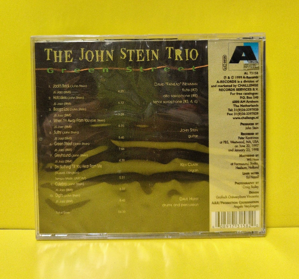 The John Stein Trio - Green Street - 1999 - AL 73158 - New - Sealed - CDs - Netherlands Import