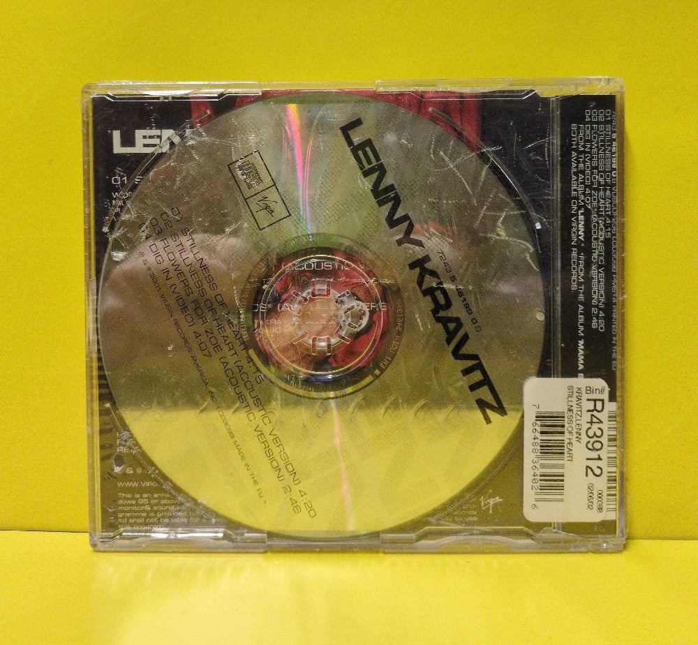 Lenny Kravitz - Stillness Of Heart - 2001 - 7243 5 46199 0 8 - New - Sealed - CDs - CD Single - Enhanced - European Import