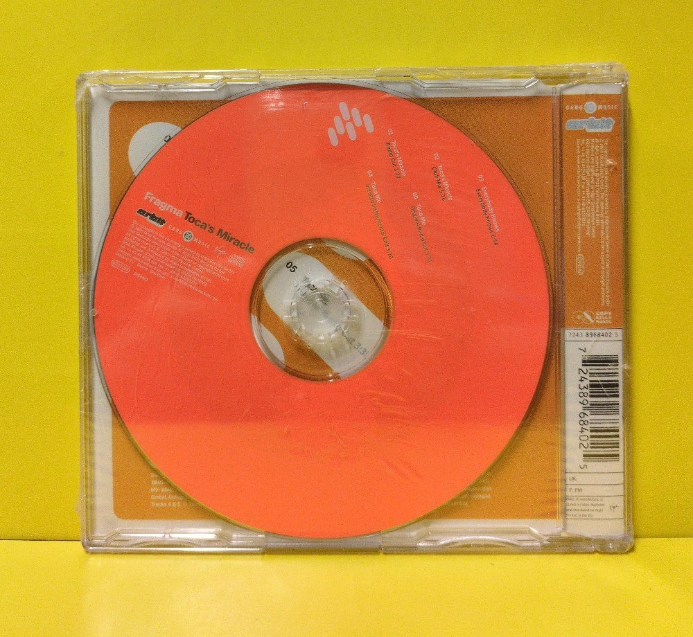 Fragma - Toca's Miracle - 2000 - 8968402 - New - Sealed - CDs - Maxi-Single - Germany Import