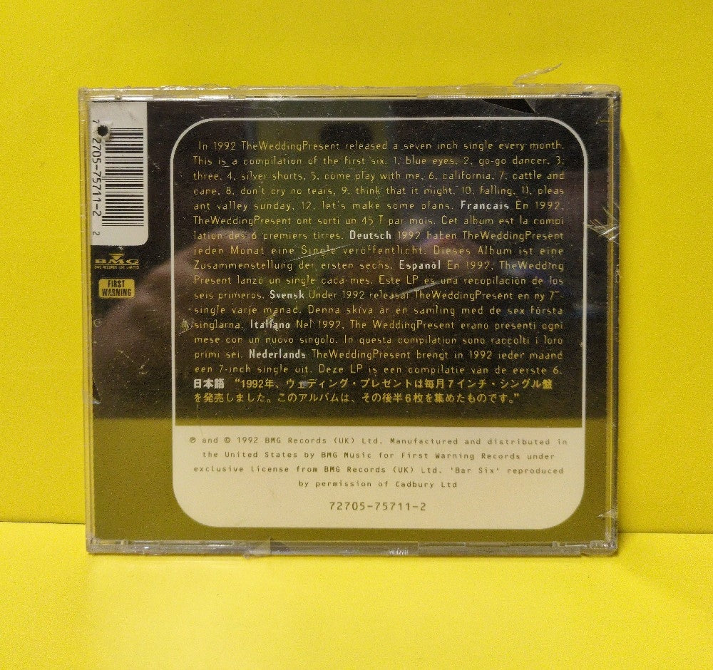 TheWeddingPresent - Hit Parade 1 - 1992 - 72705-75711-2 - New - Sealed - CDs