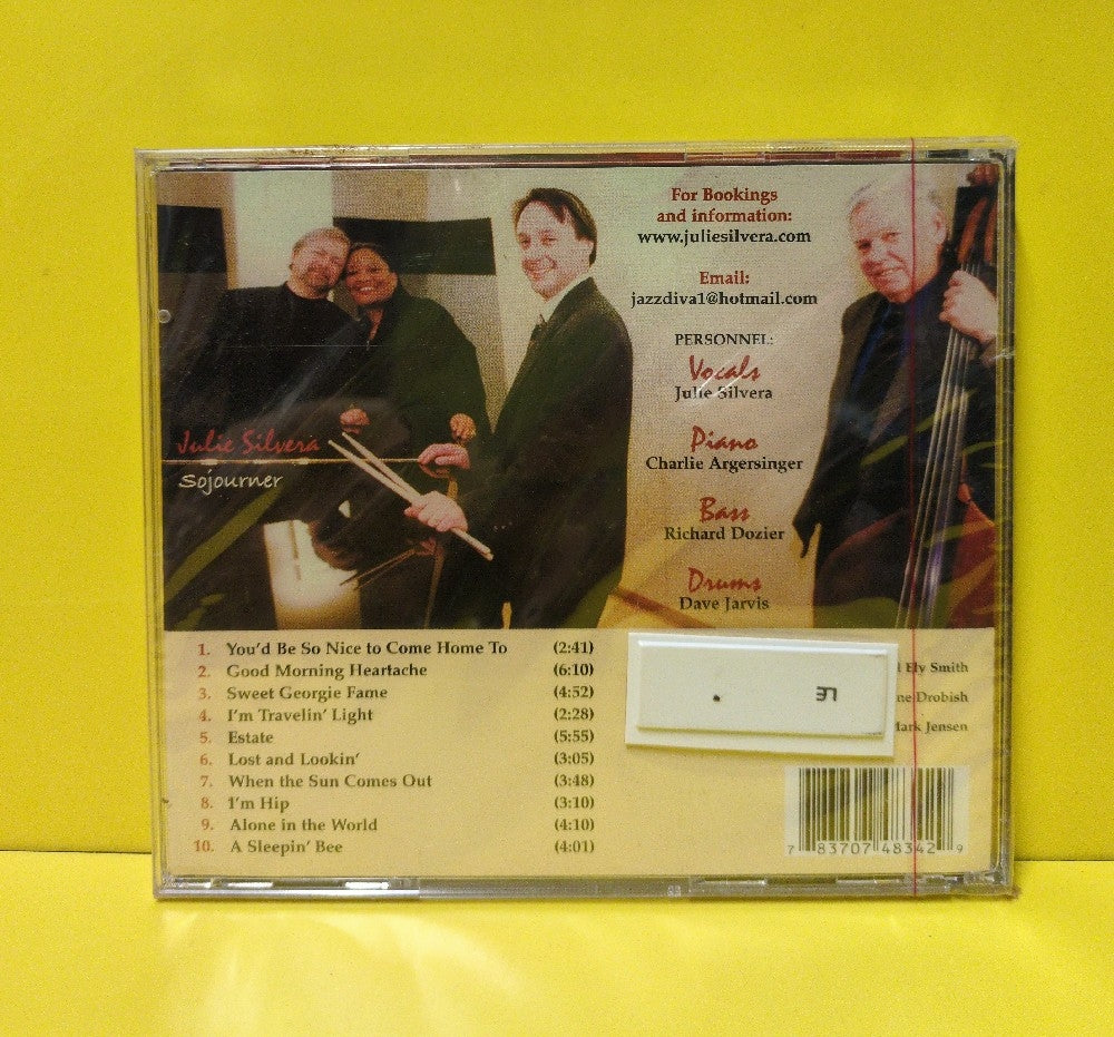 Julie Silvera - Sojourner - New - Sealed - CDs