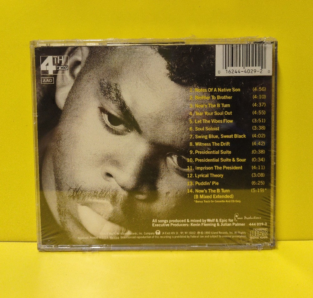 Laquan - Notes Of A Native Son - 1990 - 444 029-2 - New - Sealed - CDs