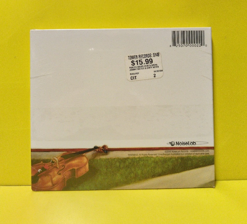 Johnny Sketch And The Dirty Notes - Pain, Pleasure, Fear And Opera - 2005 - NL 0002 - New - Sealed - CDs