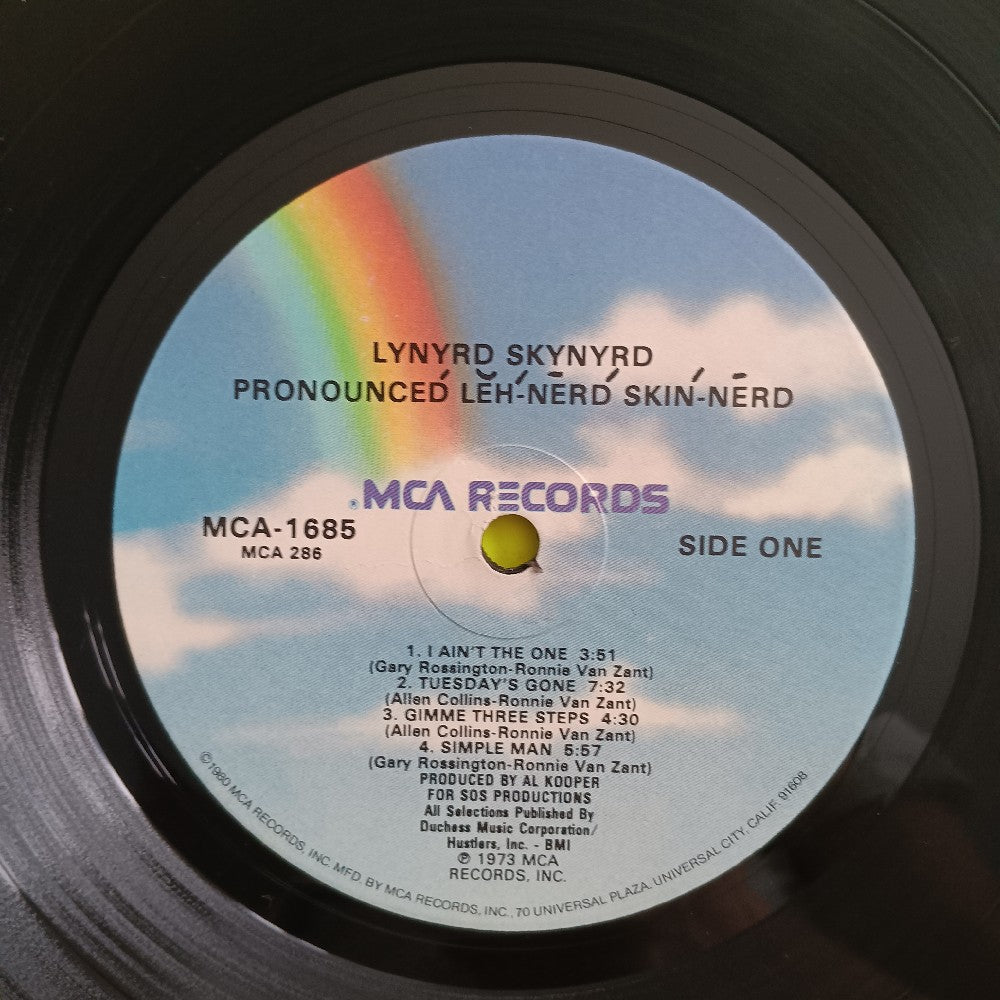 Lynyrd Skynyrd - Pronounced 'Lĕh-'nérd 'Skin-'nérd - 1980 - MCA 1685 - Used - VG++ - Vinyl