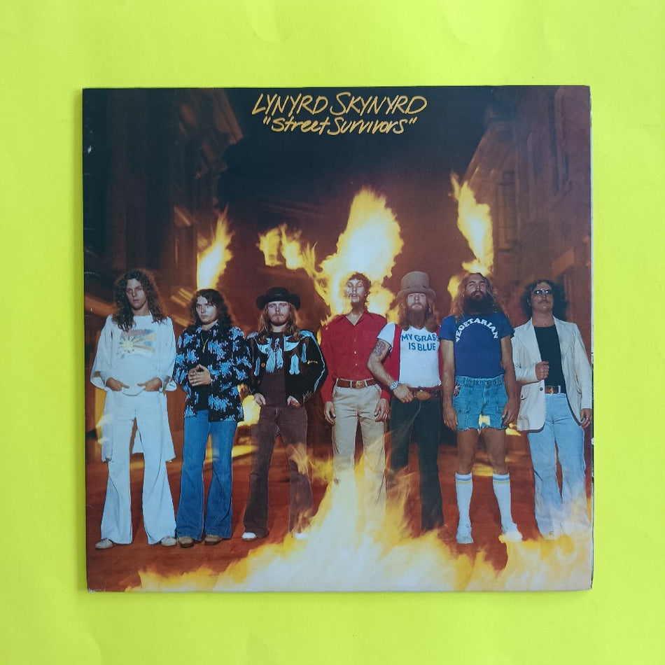 Lynyrd Skynyrd - Street Survivor UK Flame - 1977 - MCG 3525 - Used - EX - Vinyl