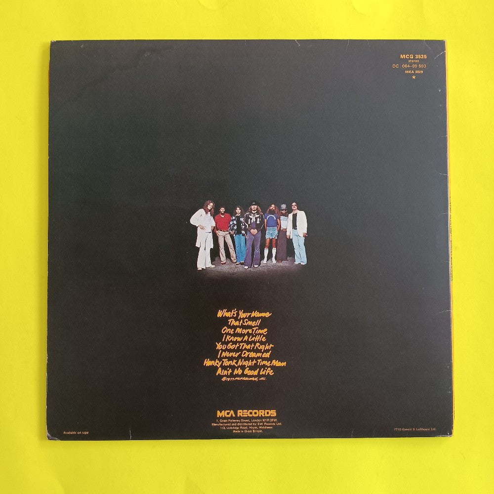 Lynyrd Skynyrd - Street Survivor UK Flame - 1977 - MCG 3525 - Used - EX - Vinyl