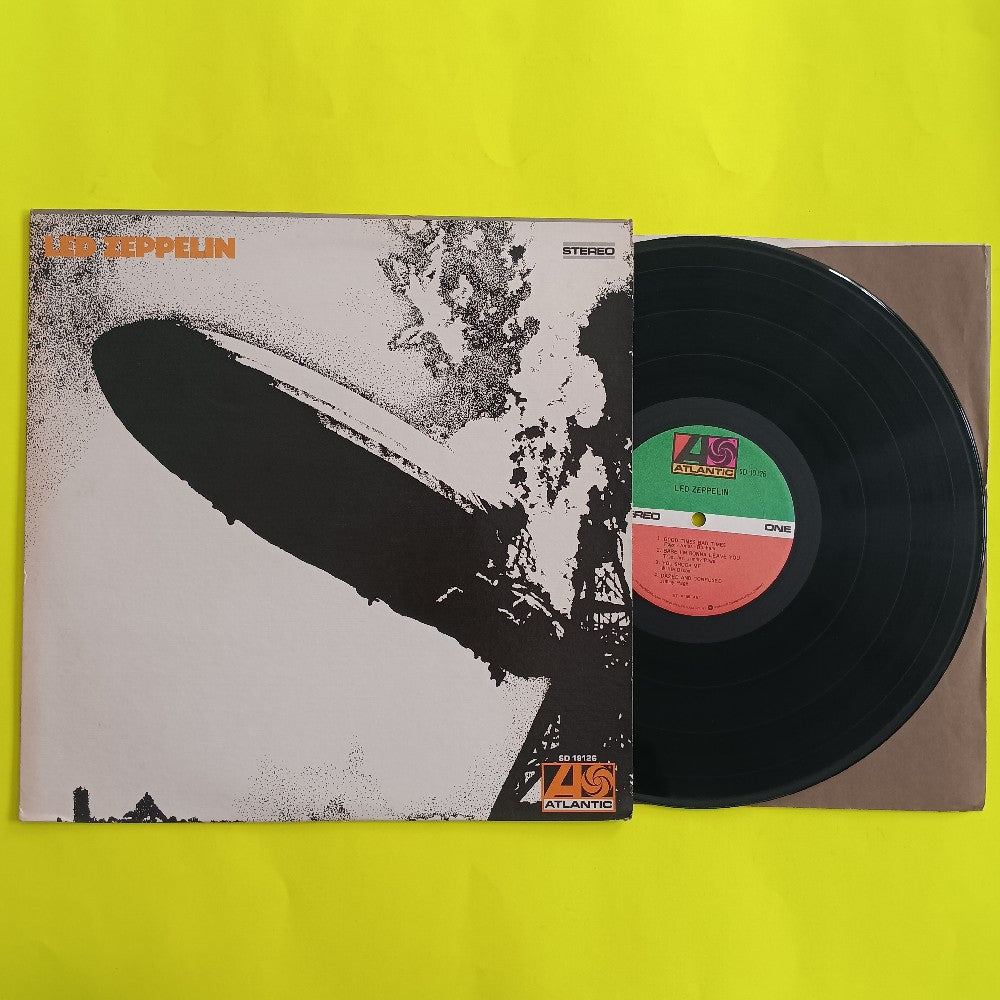 Led Zeppelin - Self Titled Rare Specialty Press Blank Label - 1977 - SD 19126 - Used - VG++ - Vinyl