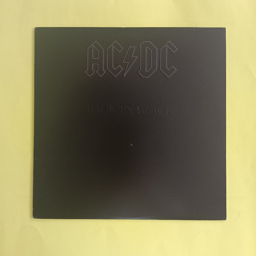 AC/DC - Back In Black / RL Embossed Grey Text - 1980 - SD 16018 - Used - VG++ - Vinyl